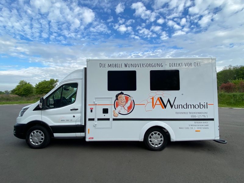 1A Wundmobil - mobile Praxis des 1A Wundzentrums